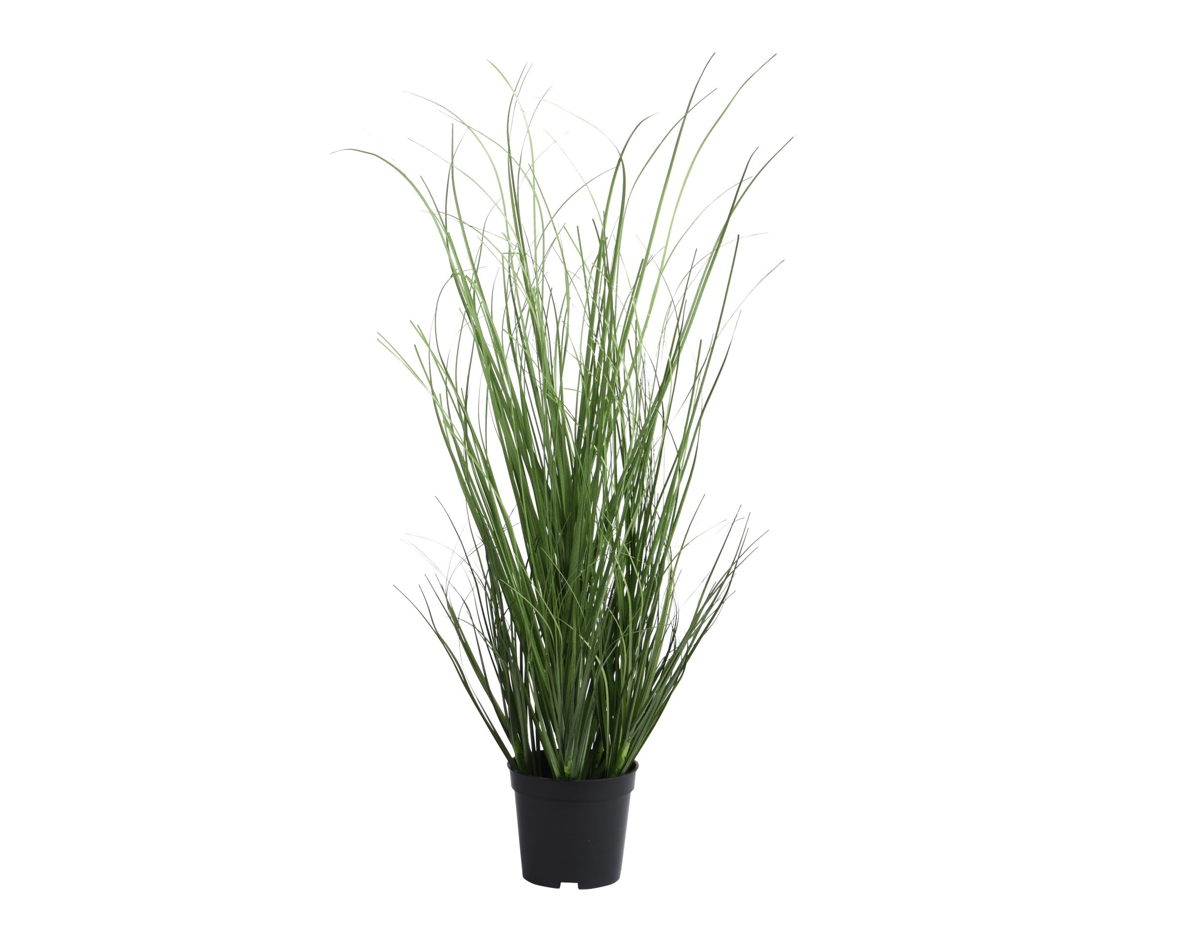 Erba Artificiale in Vaso H 124 cm – Verde Decorativo