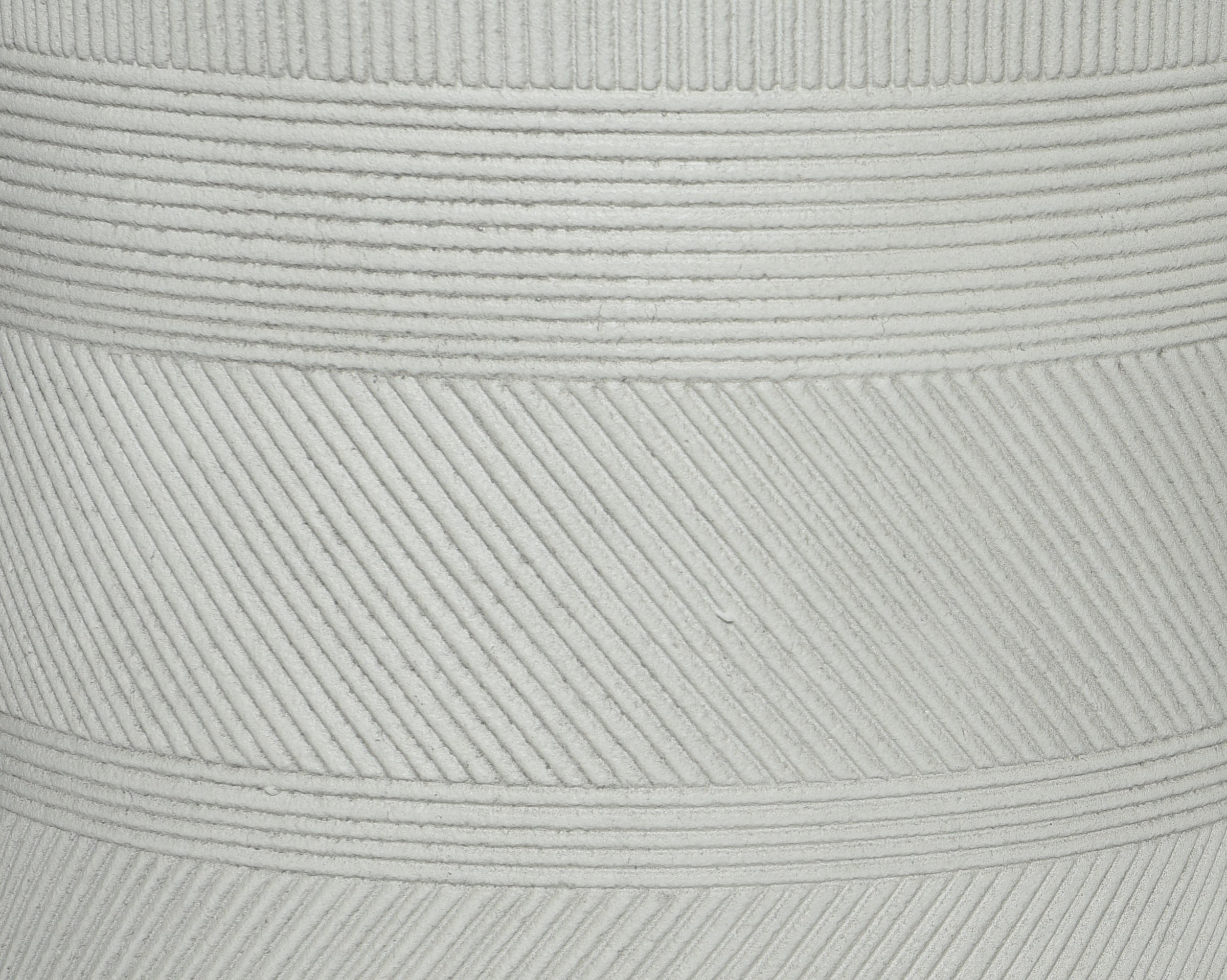 Vaso Liam in fibre clay con gambe in legno – Bianco "Sporco" cod. 850576