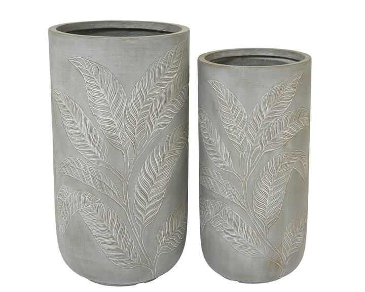 Vaso Coco in fibre clay – grigio lavato cod. 859527