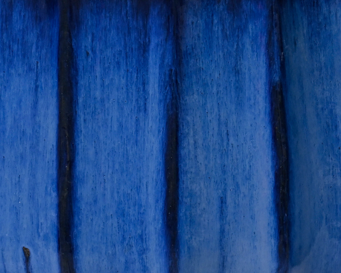 Fioriera Giuly in Terracotta Blu – Vaso da Esterno