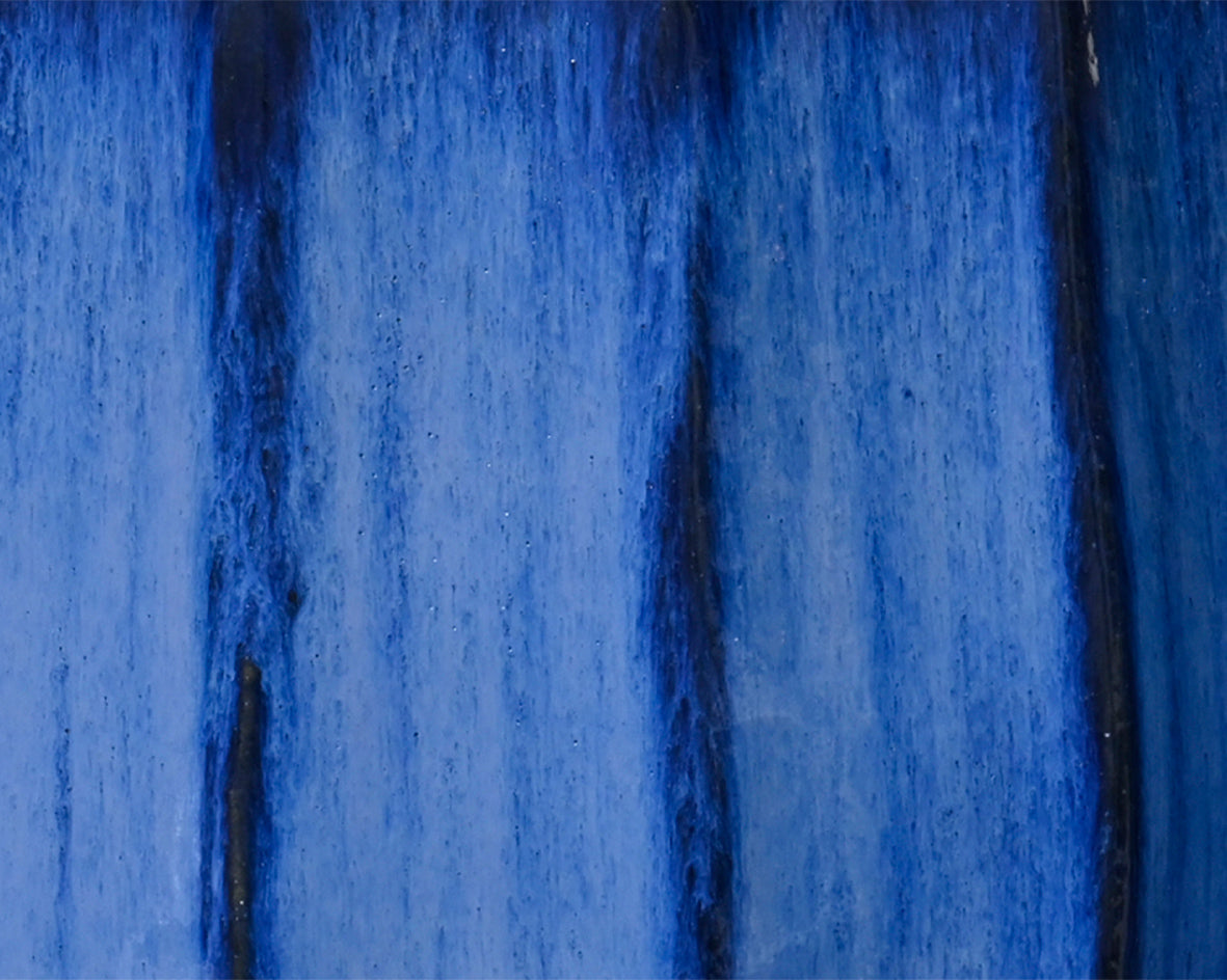 Fioriera Giuly in Terracotta Blu – Vaso da Esterno