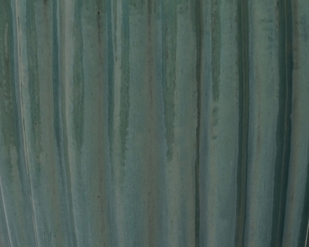 Vaso Audrey in terracotta smaltata – blu cod. 890046