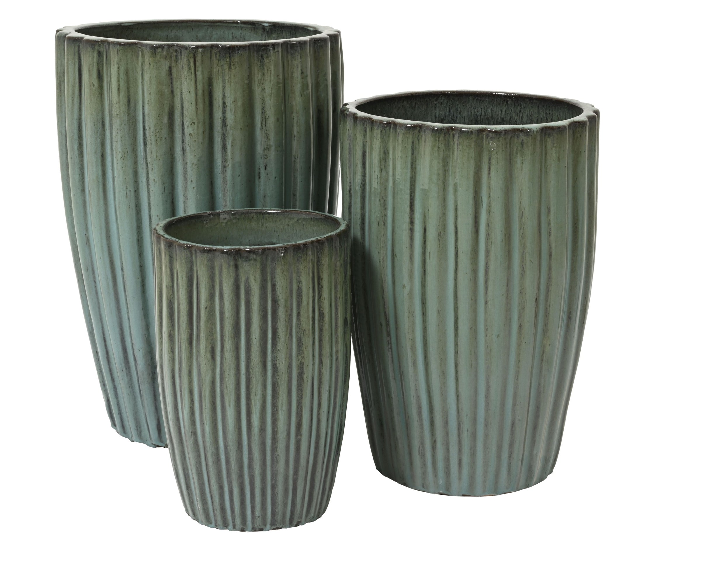 890047 - Vaso Audrey terracotta smaltata indoor outdoor
