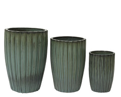 890047 - Vaso Audrey terracotta smaltata indoor outdoor