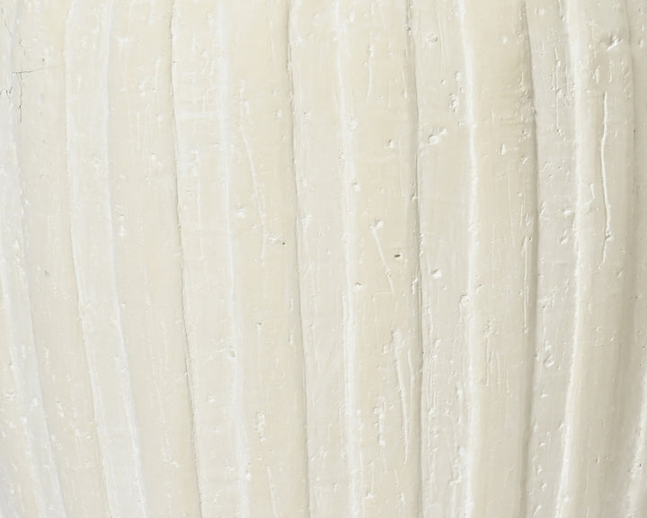 Vaso Ryan in fibre clay – bianco cod. 890129