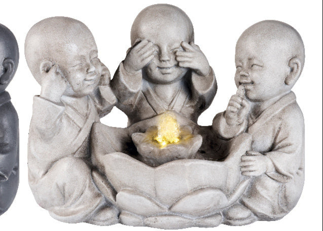 Fontana Bambino Zen in Poliresina con Trasformatore
