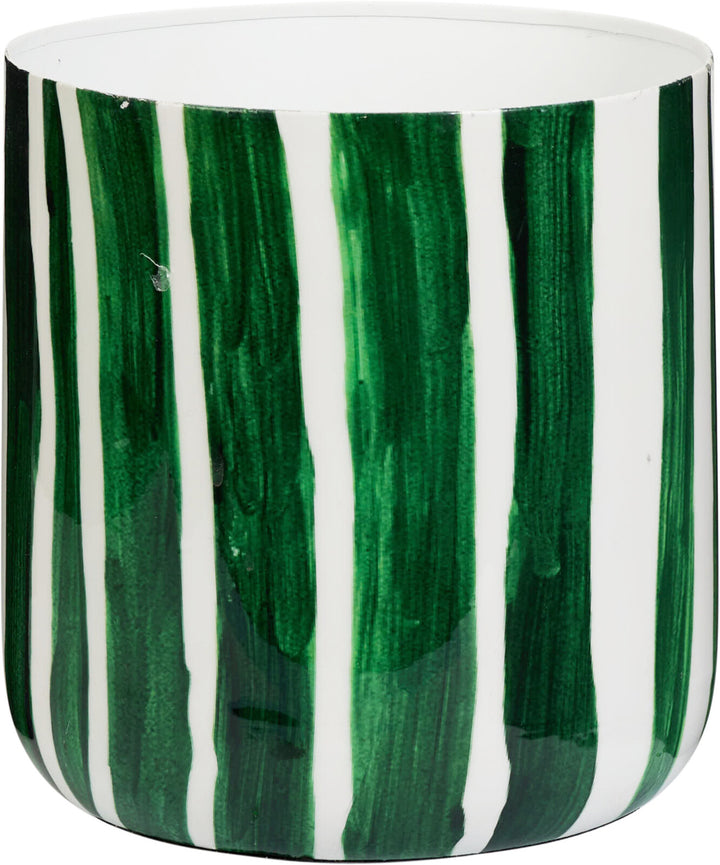 Vaso in Metallo a Righe – Ø 16 / Ø 21 / Ø 23 cm cod. A67825520