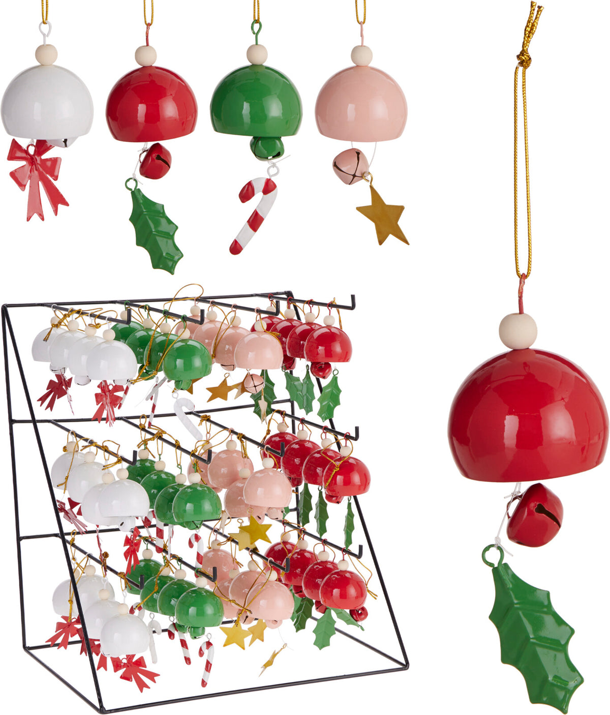 Campana Sospesa 14CM 4 assortiti