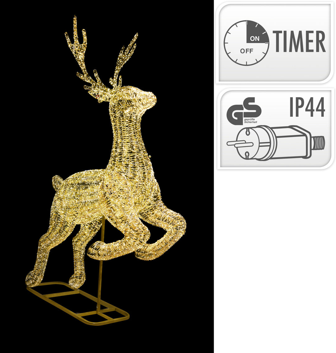 Renna 337CM LED Oro