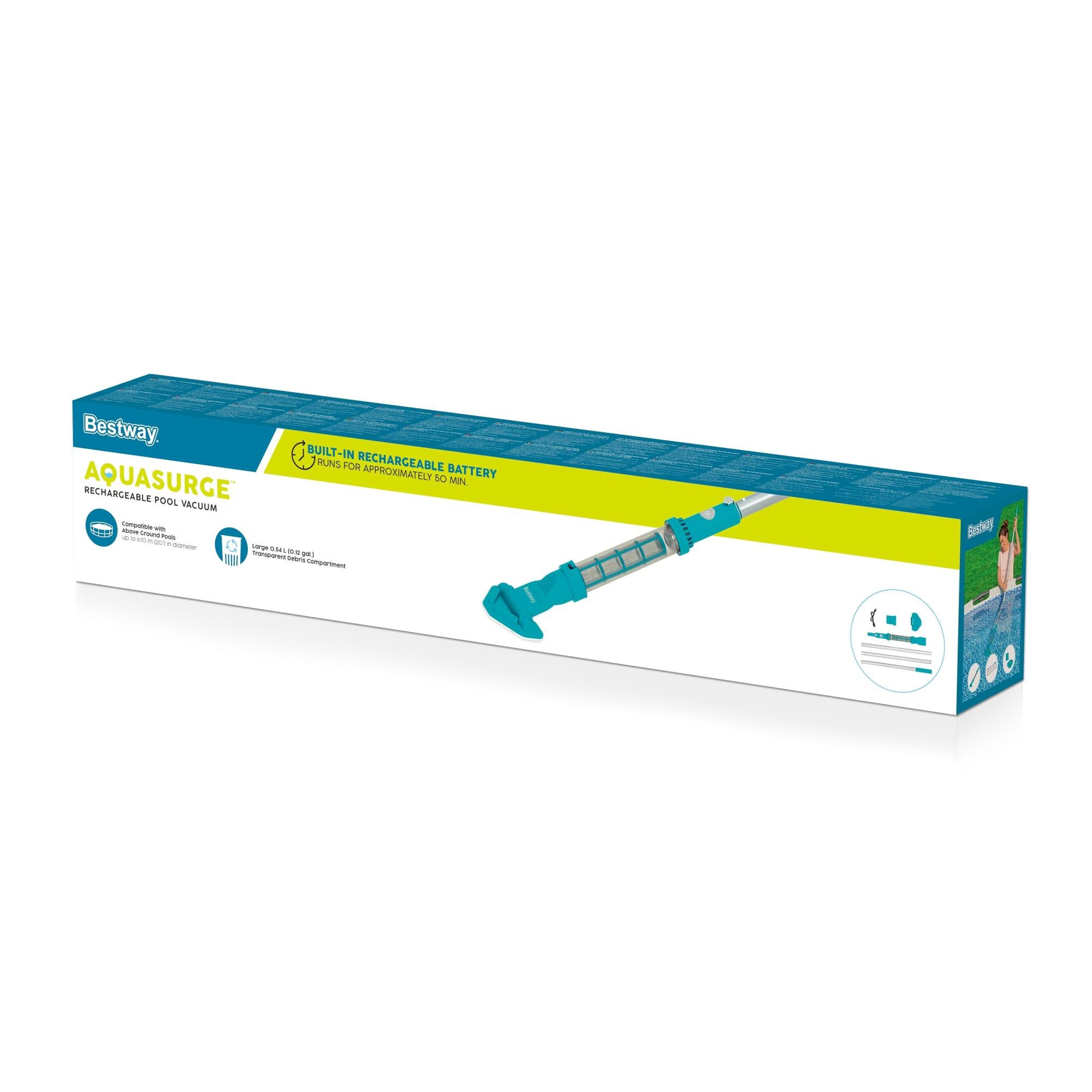 Aspiratore Piscina Ricaricabile AquaSurge