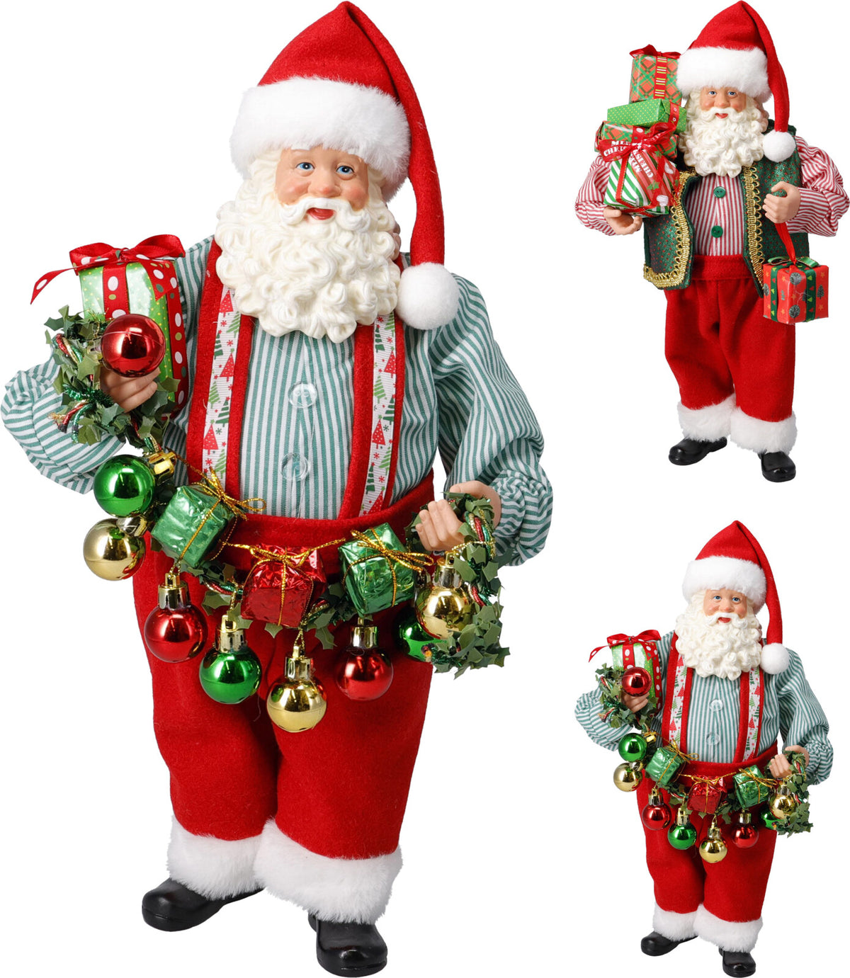 Babbo Natale 38CM 2 assortiti