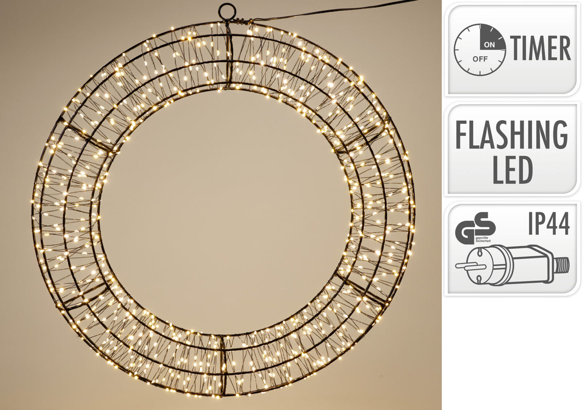Anello LED Bianco Caldo 50CM