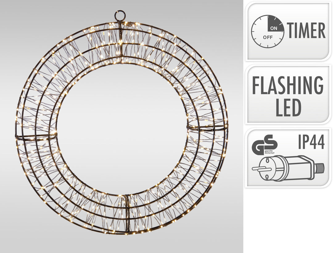 Anello LED 58CM Bianco