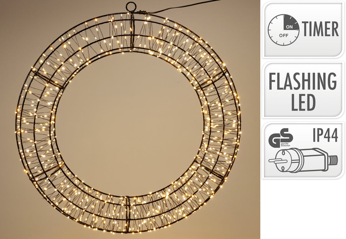 Anello LED 50CM Ww Ambra