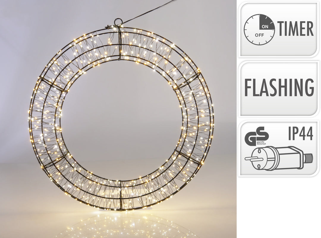 Anello Luce 58CM Ambra