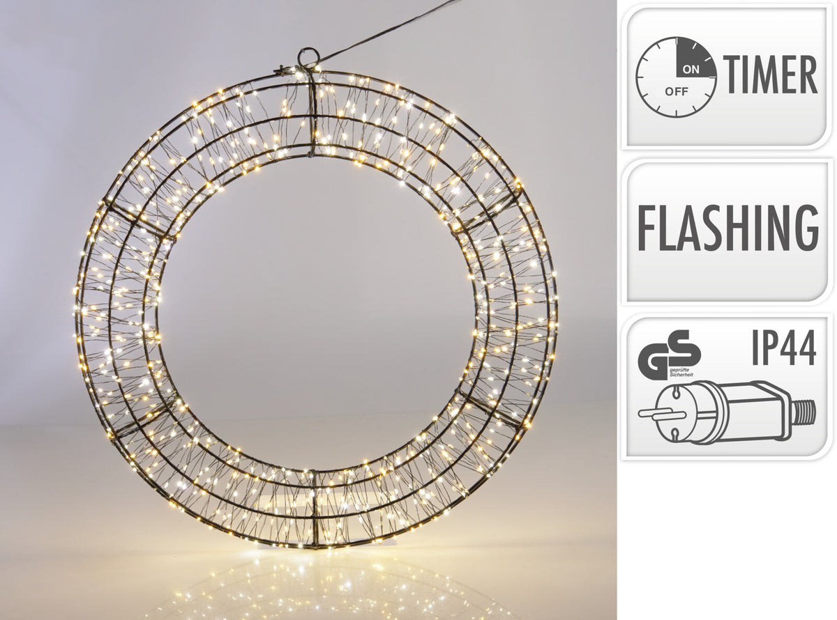 Anello Luce 58CM Ambra