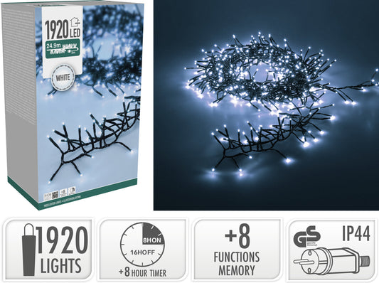Tree Cluster 1920 LED Bianco Freddo con Giochi di Luce (cod. AX9560070)