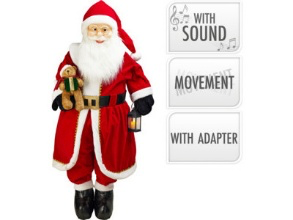 Babbo Natale Musicale con LED – 200 cm (cod. ASK007270)
