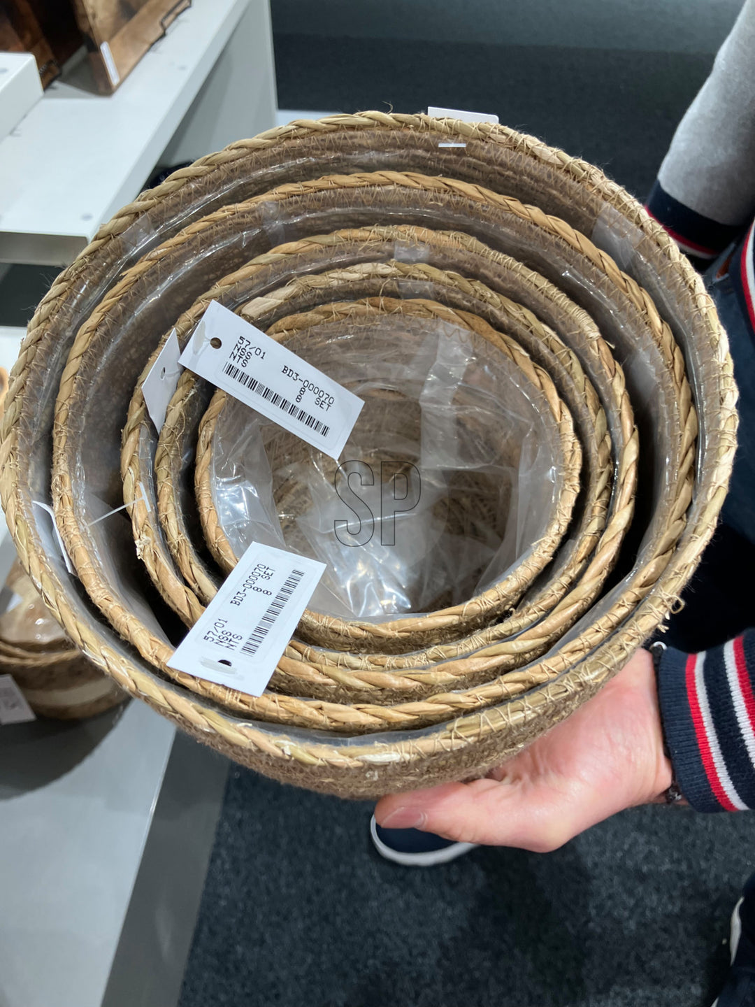 Cesta Naturale Decorativa – Ø 10 / 12 / 14 / 16 / 18 cm cod. BD3000070