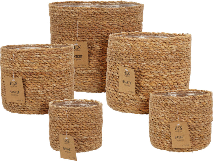 Cesta Naturale Decorativa – Ø 10 / 12 / 14 / 16 / 18 cm cod. BD3000070