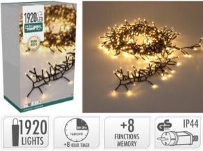 Catena Luminosa TreeCluster 1920 LED Bianco Caldo – 24,9 m (cod. AX9560170)