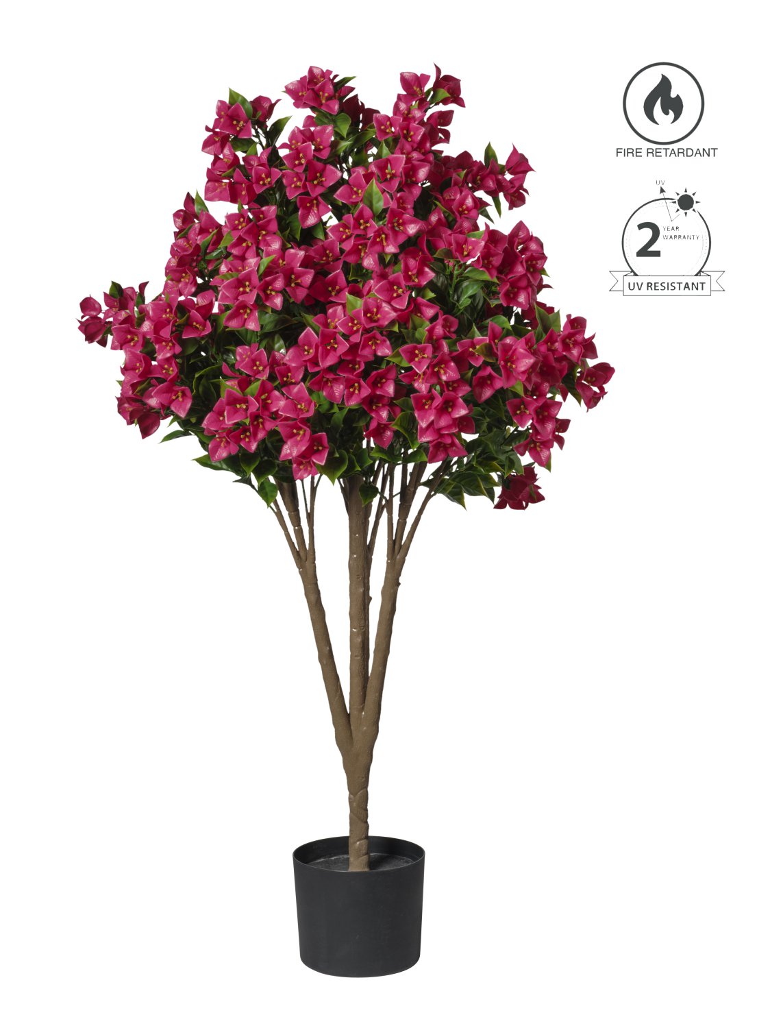 Bouganvillea Artificiale Fucsia 120 cm