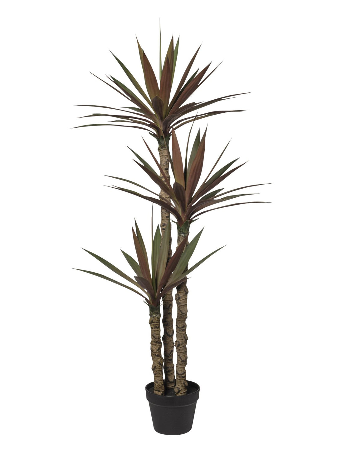 Yucca Artificiale x3- 120 cm con 68 Foglie