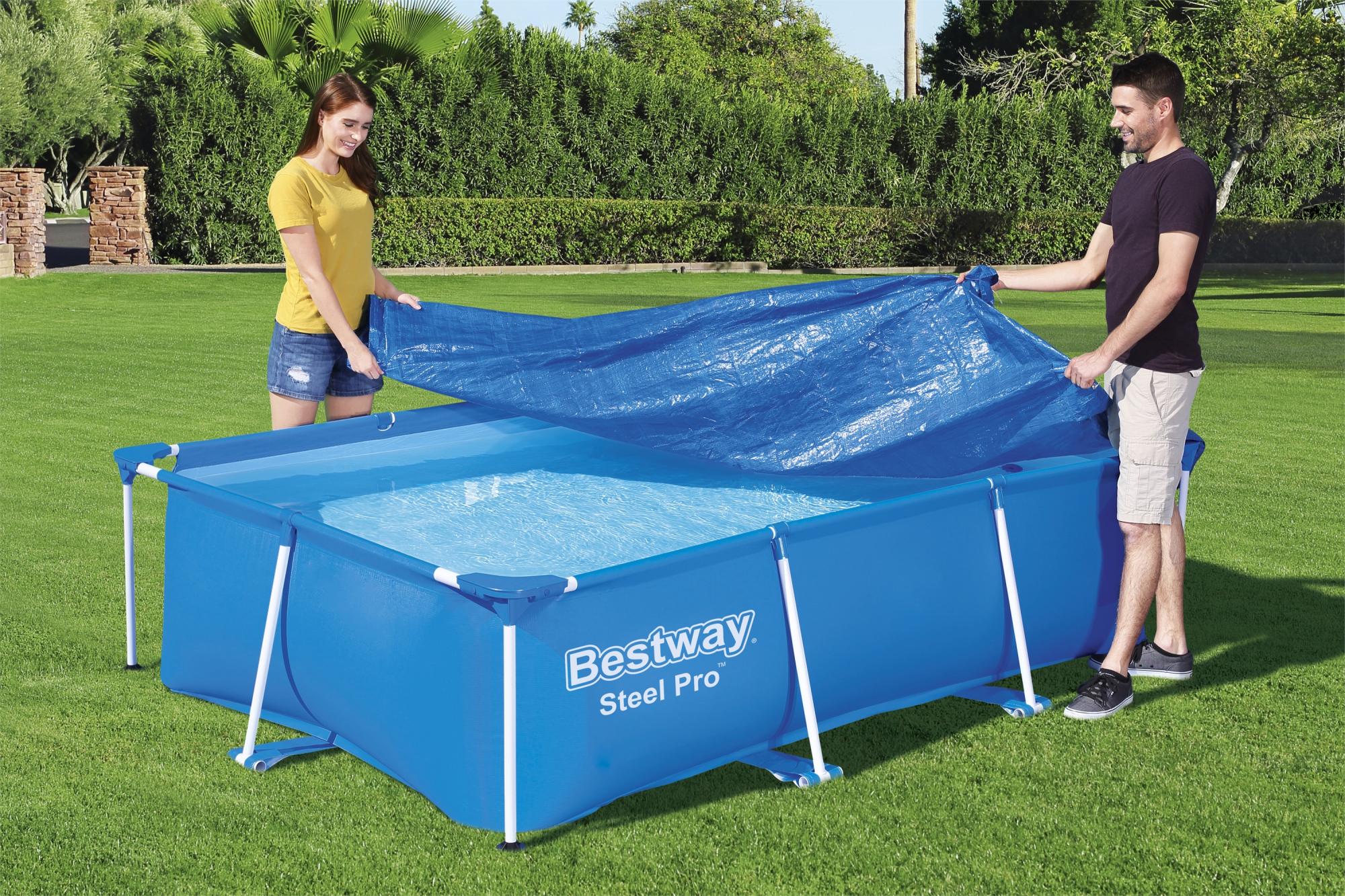 Copertura per Piscina Rettangolare 259 x 170 cm Bestway
