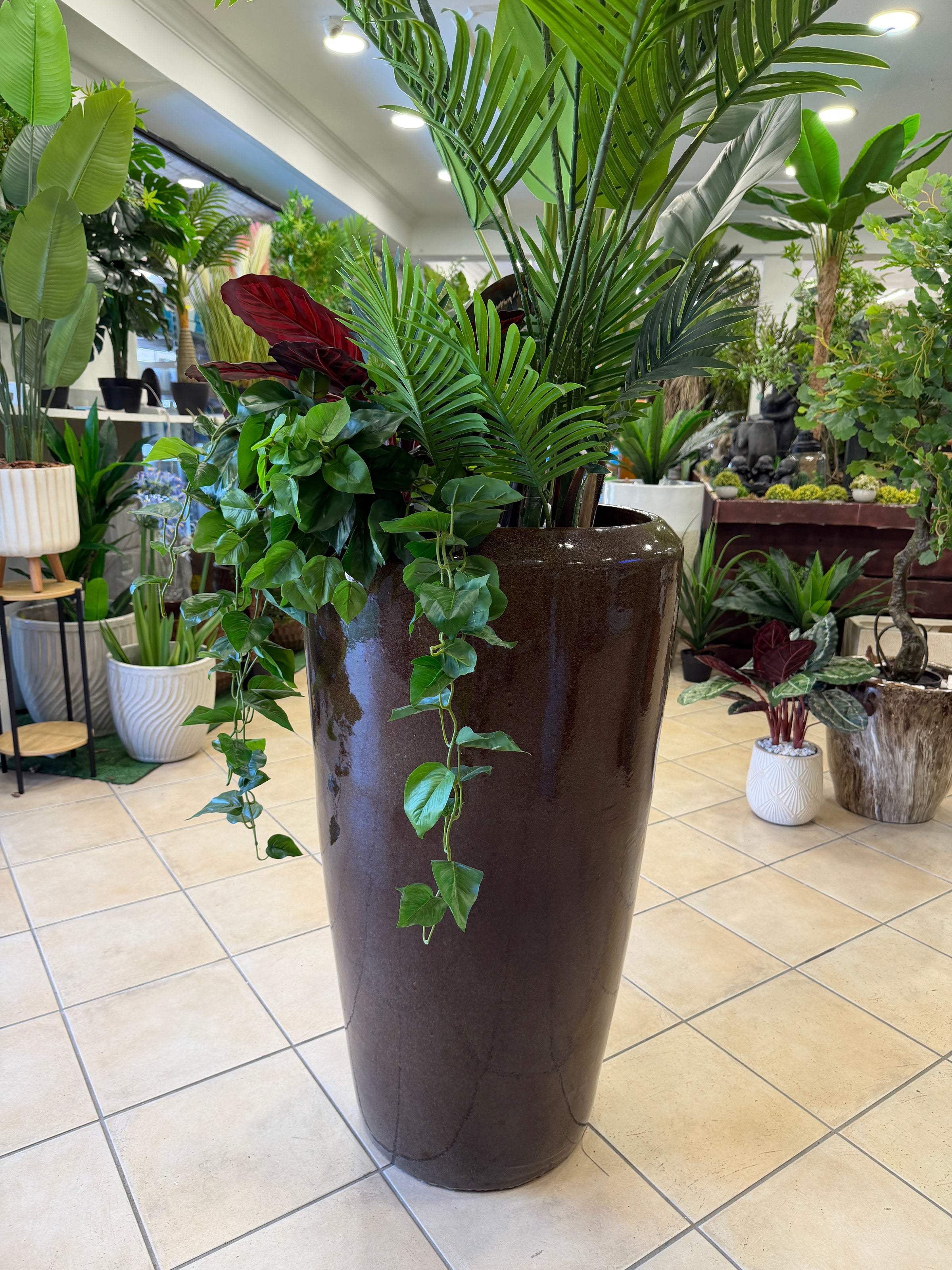 Noble Hellas Vase Macchiato S3 D30/55H50/100