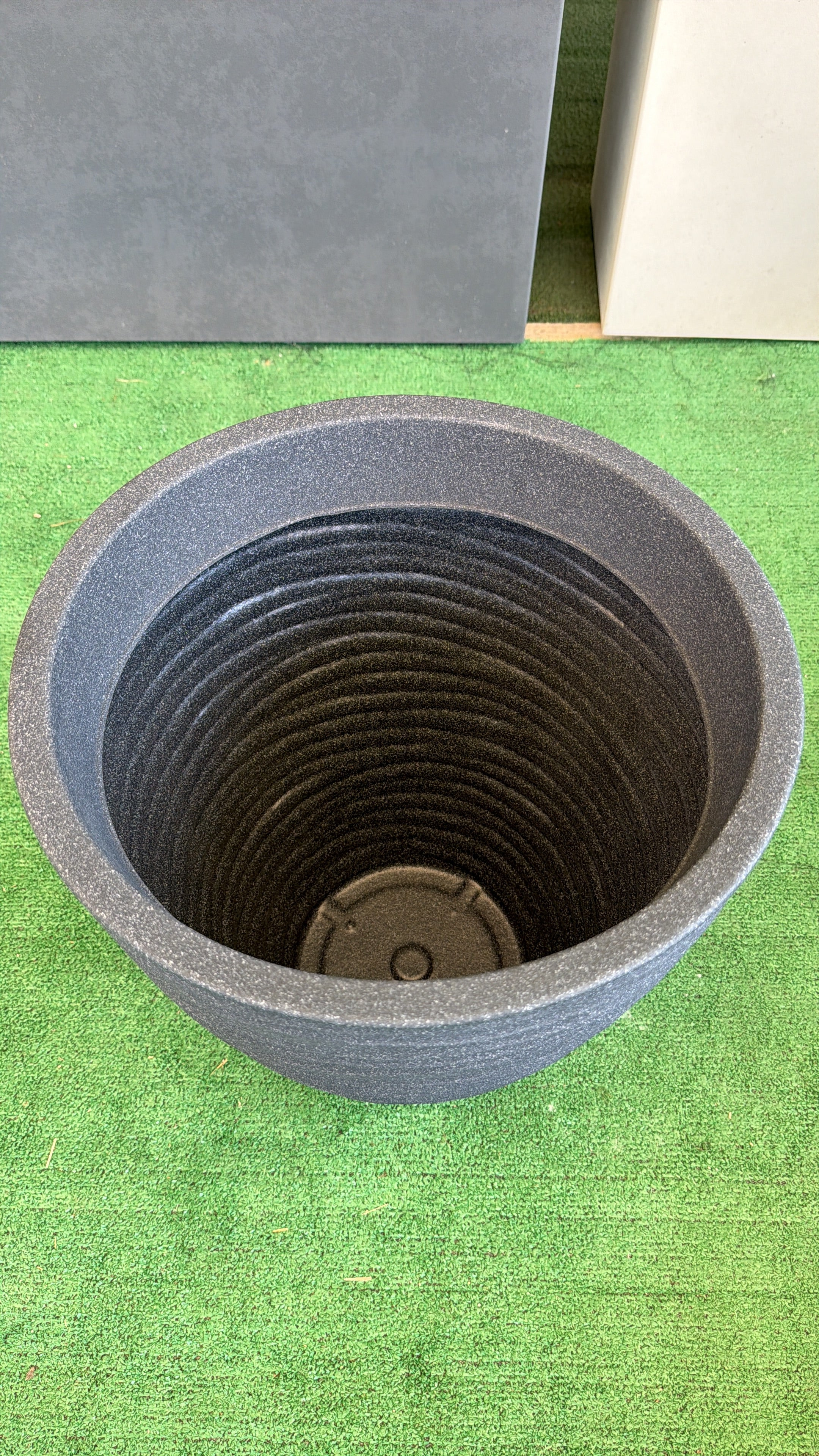 Vaso Sylt Ø40xH42 cm – Vaso Moderno per Piante e Composizioni