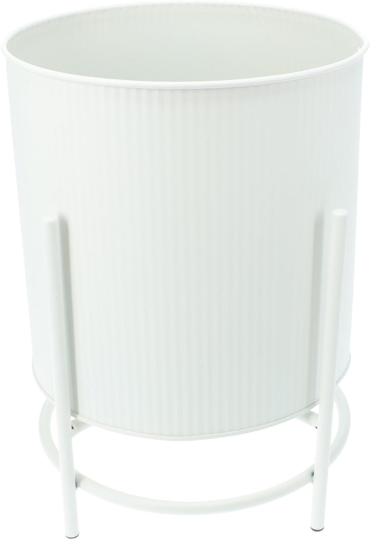 Vaso in Zinco con Supporto cod. FZ1002250/60/70