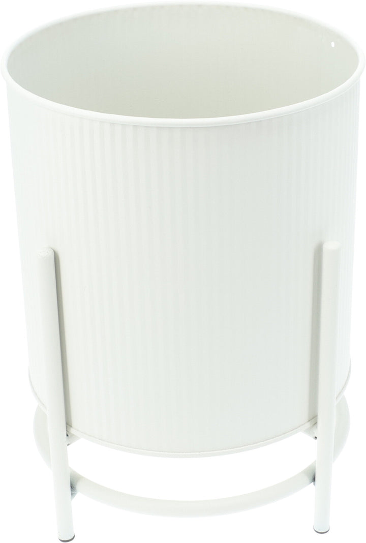 Vaso in Zinco con Supporto cod. FZ1002250/60/70