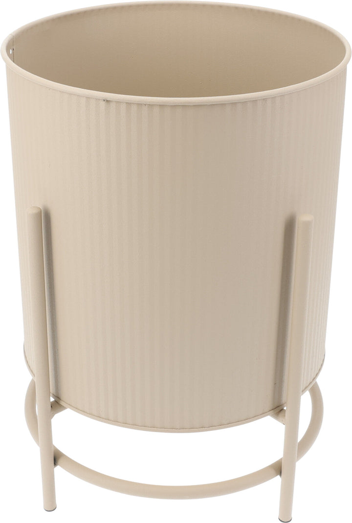 Vaso in Zinco con Supporto cod. FZ1002250/60/70