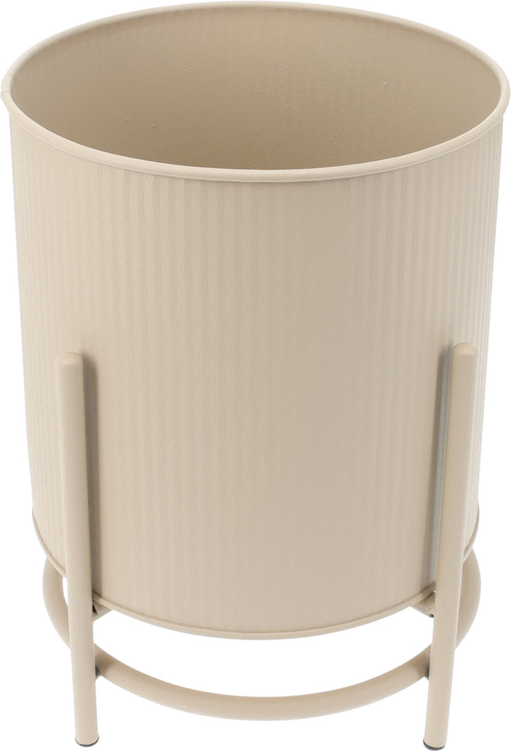 Vaso in Zinco con Supporto cod. FZ1002250/60/70