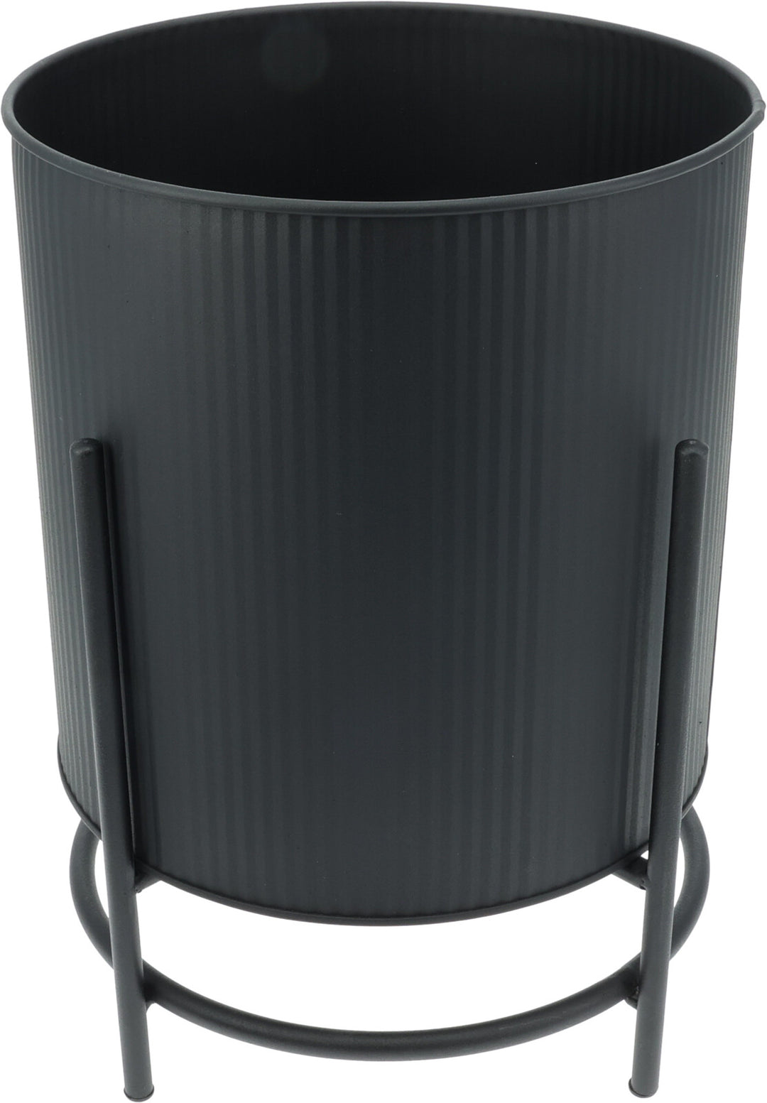 Vaso in Zinco con Supporto cod. FZ1002250/60/70