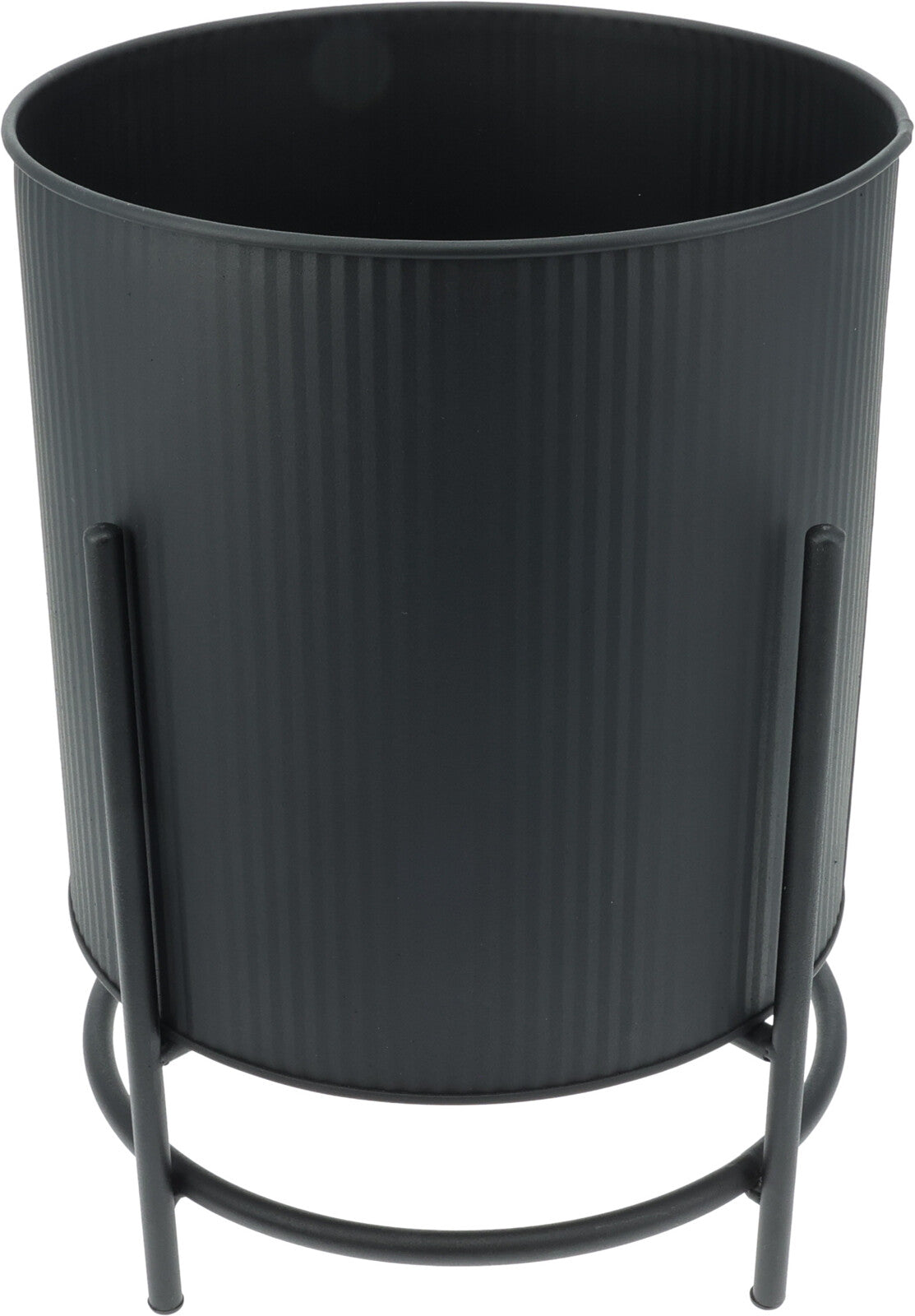 Vaso in Zinco con Supporto cod. FZ1002250/60/70