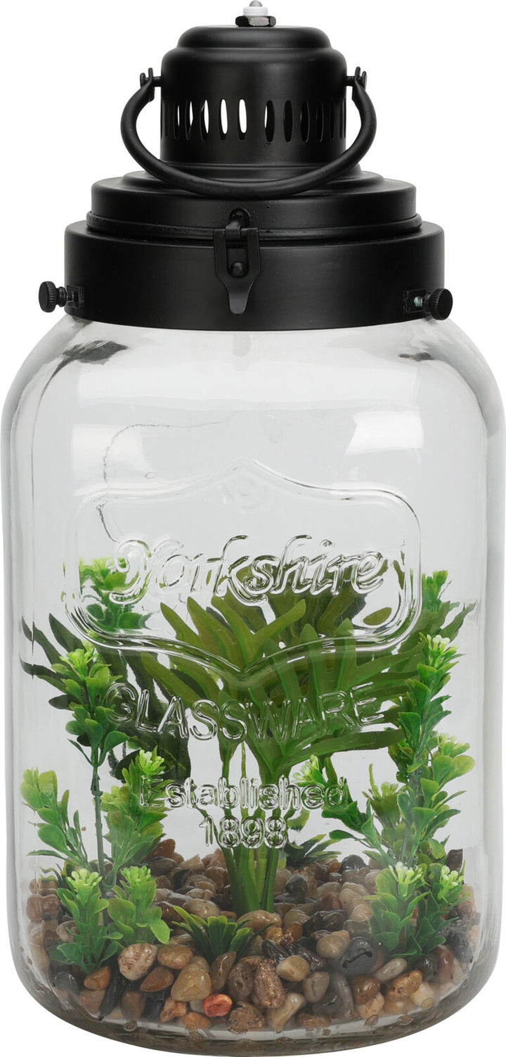 Terrarium con Vaso in Vetro e LED – cod. HZ1952870