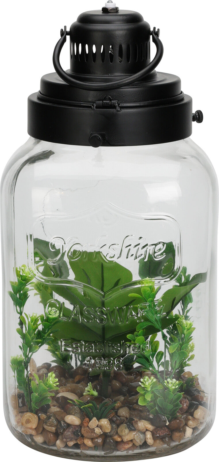 Terrarium con Vaso in Vetro e LED – cod. HZ1952870