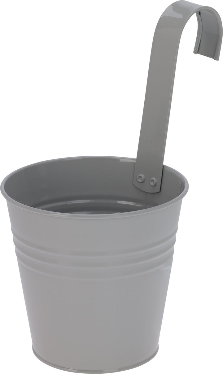 Vaso in Zinco con Gancio – Ø 13 cm cod. ME1000070