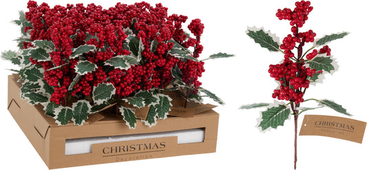 Ramo con Bacche Rosse 30 cm (cod. MT1001000)