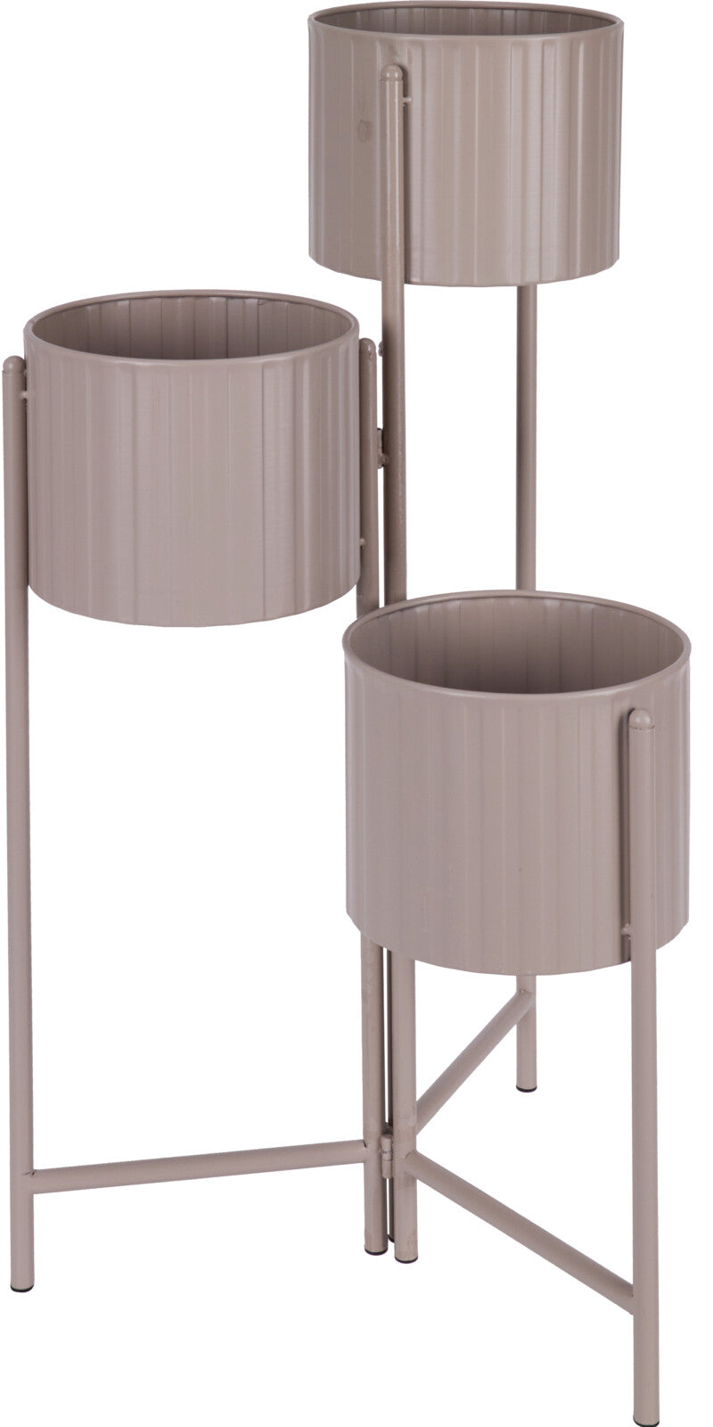 Supporto in Metallo per 3 Vasi cod. NB1510930/40/50