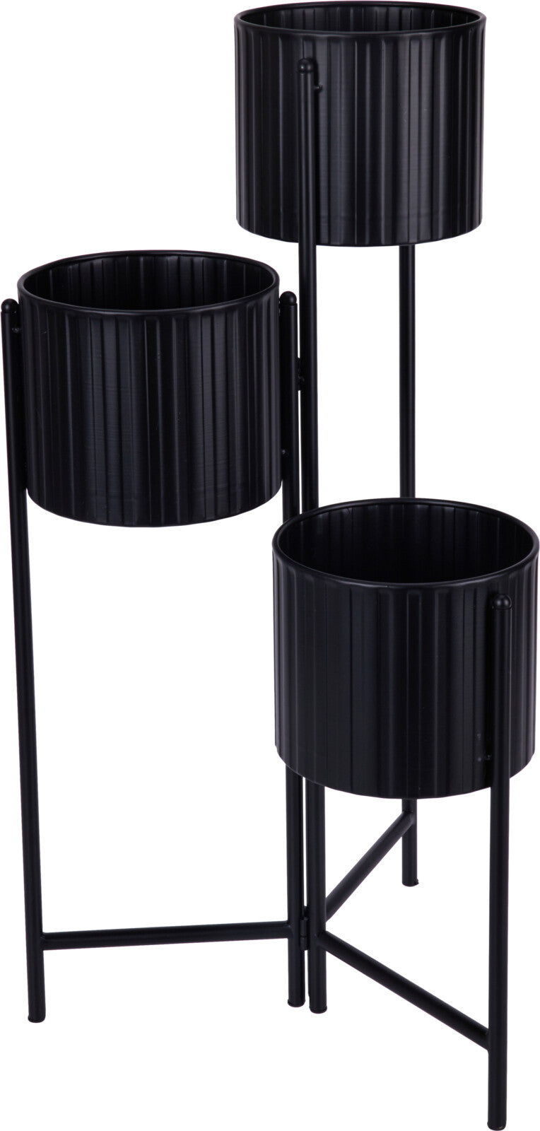 Supporto in Metallo per 3 Vasi cod. NB1510930/40/50