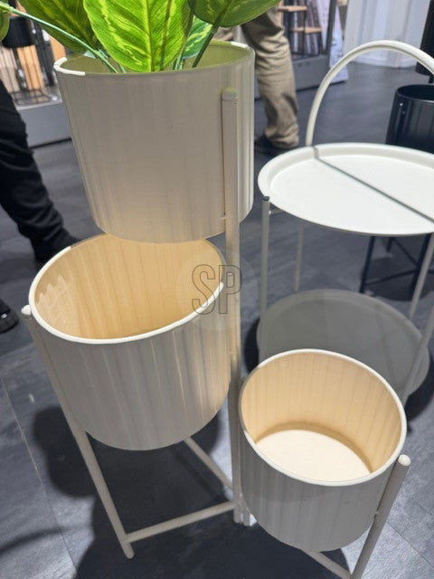 Supporto in Metallo per 3 Vasi cod. NB1510930/40/50