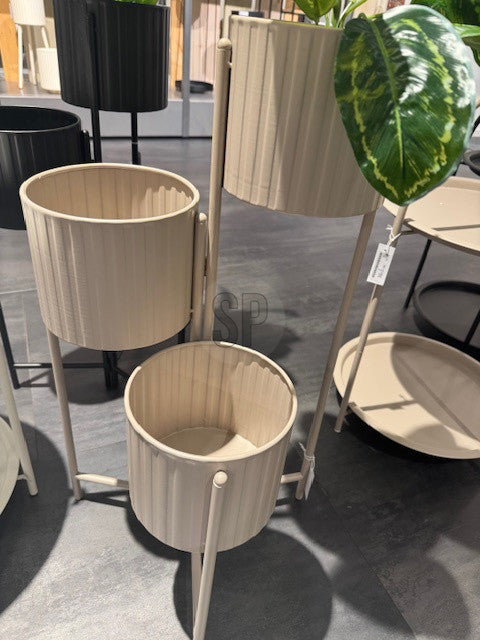 Supporto in Metallo per 3 Vasi cod. NB1510930/40/50