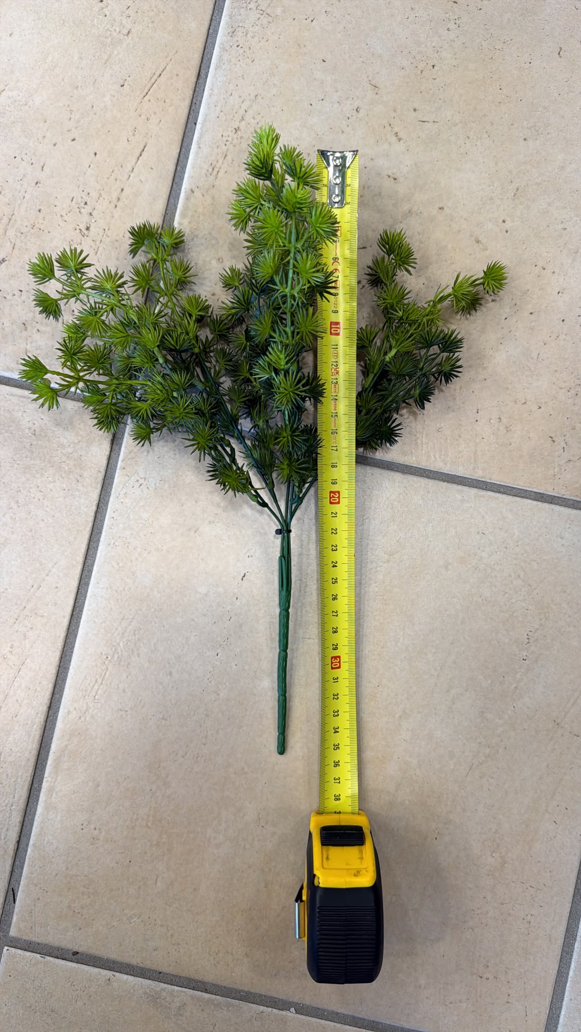 Ramo di Conifera Artificiale Verde 38 cm