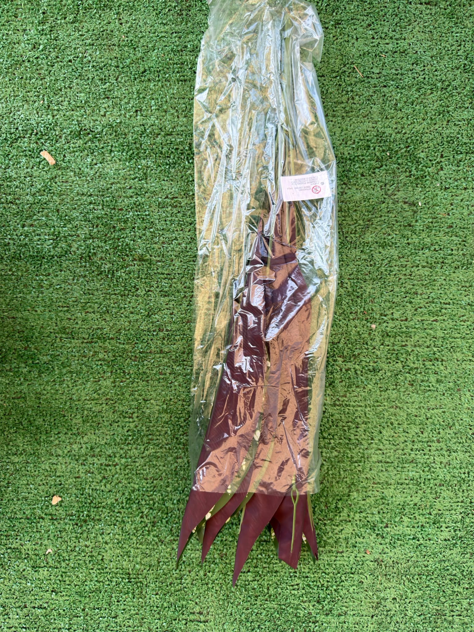 Calatea Decorativa Ø60 cm – Pianta Artificiale per Vasi e Composizioni
