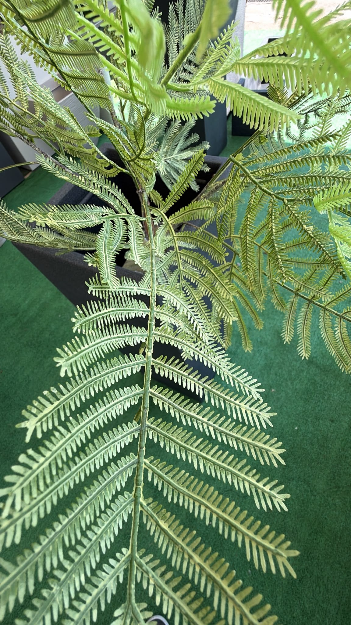 Mimosa Decorativa Ø40 cm – Pianta Artificiale per Vasi e Composizioni