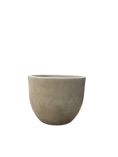 Vaso Conca 30 cm – Finitura Sabbiata Design