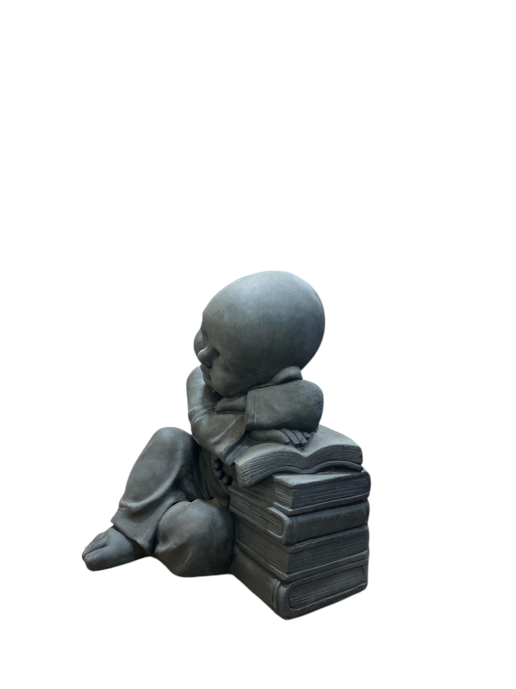 Statua Monaco Zen in Polimagnesio 39,5 cm