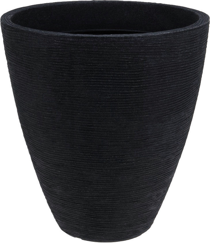 Vaso in PE Antracite – 39 × 42 cm cod. Y54191250